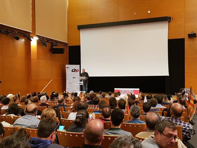 Soro dice que CHA es "imprescindible" para dar "un portazo a las derechas"