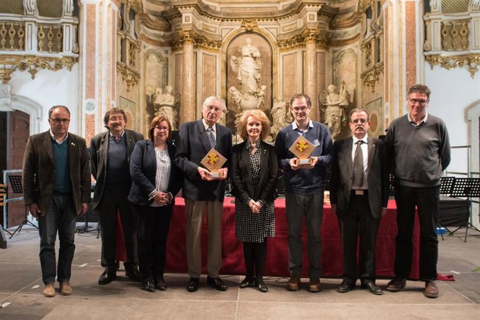 Cervera (Lleida) reúne a unos 200 acordeonistas y entrega los Premios Recercat 2019
