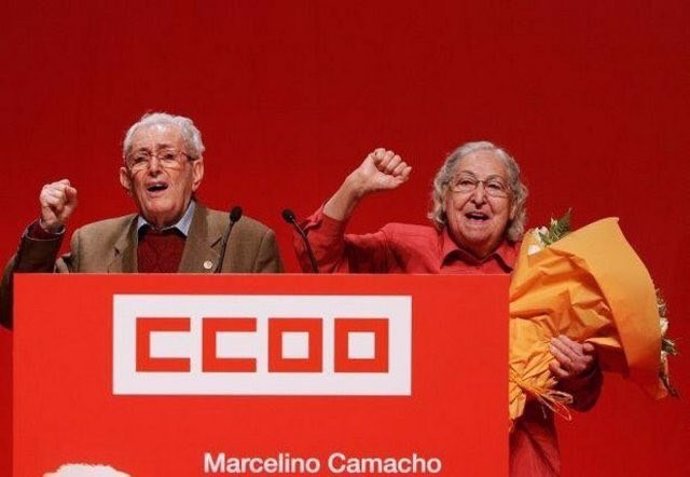 CCOO, IU y PCE homenajean al histórico sindicalista Marcelino Camacho