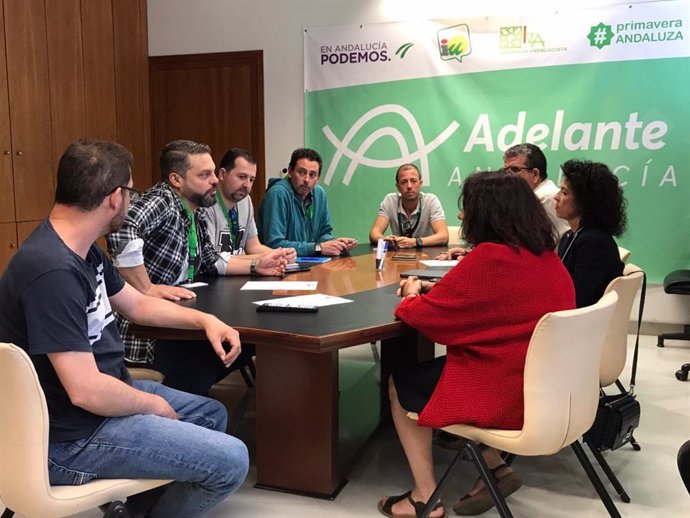 Sevilla.- Adelante Andalucía apoya las reivindicaciones de los trabajadores del Metro