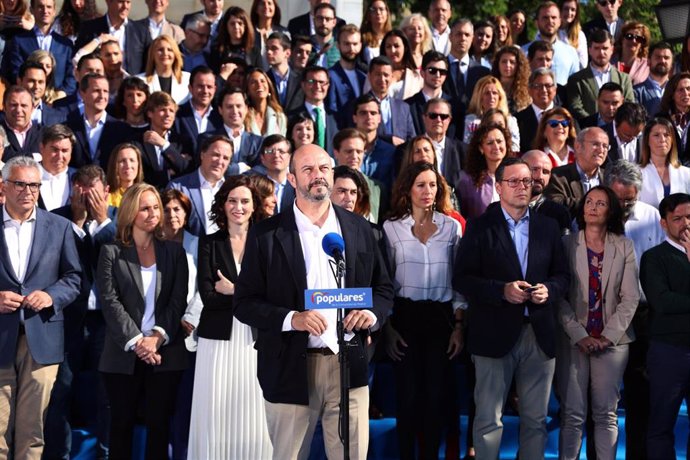 Presentación de los candidatos del PP a la Asamblea de Madrid  