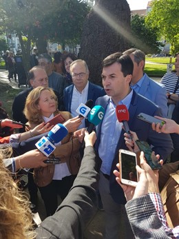 26M.-Gonzalo Caballero Prevé Un Retroceso Del PP Y Espera Alcaldes "Socialistas" En Las Siete Ciudades Gallegas