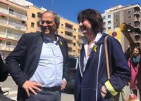 Torra felicita a Puigdemont por la resolución del TS: "Los tribunales le han vuelto a dar la razón"