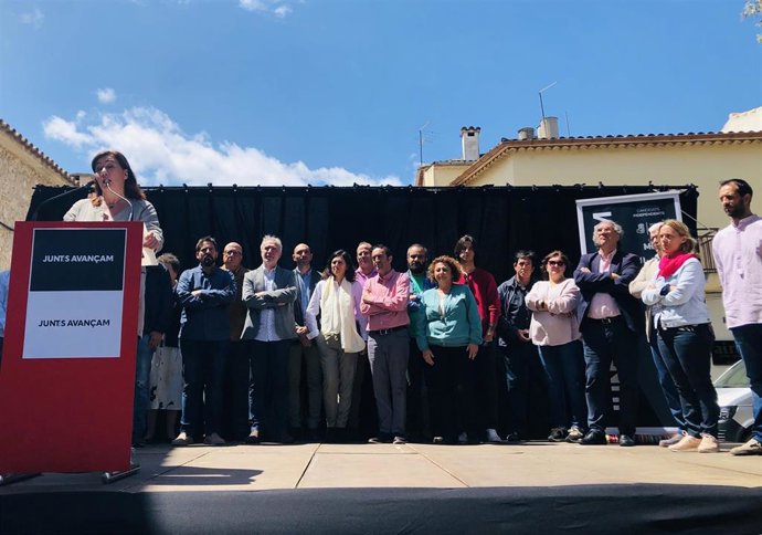 26M.- Armengol Pide Una "Gran Movilización Para El 26M" En La Presentación De La Coalición Junts Avanam De Pollena