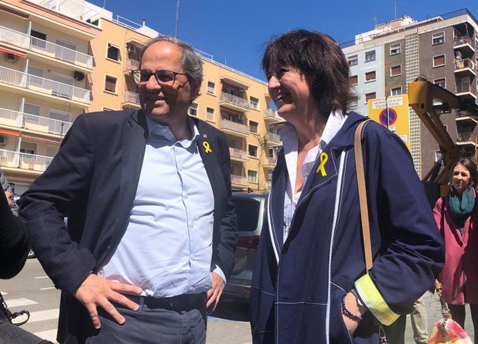 Torra felicita a Puigdemont per la resolució del TS: "Els tribunals li han tornat a donar la raó"