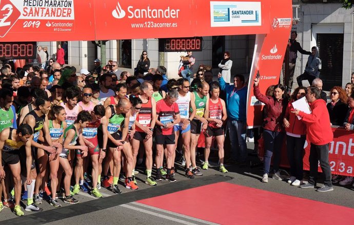 Santander.- Sergio Sánchez y Margarita Fuentes-Pila ganan la VIII Media Maratón