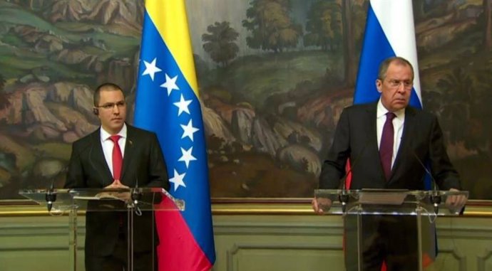 El canciller ruso afirma que el uso de la fuerza militar en Venezuela sería una humillación para toda América Latina