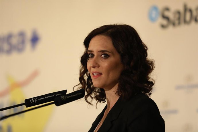 Esmorzo Informatiu amb la intervenció de Pablo Casado i la candidata del PP a la Presidncia de la Comunitat de Madrid, Isabel Díaz Ayuso