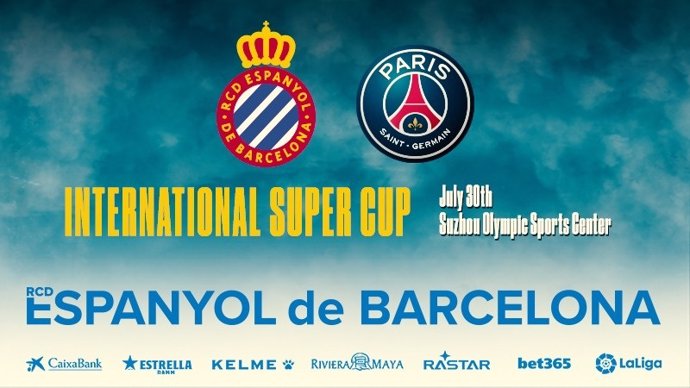 Fútbol.- El RCD Espanyol jugará contra el Paris Saint-Germain en China el 30 de julio