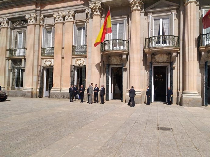 El Rey habla de cambio de era ligado a la "Cuarta revolución Tecnológica" en la reunión del Instituto Elcano
