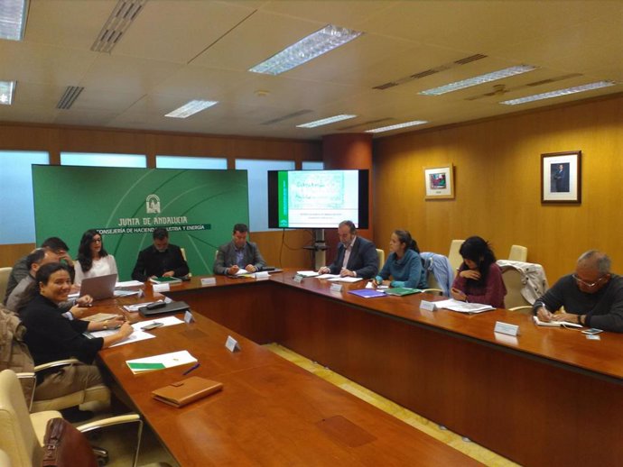 Sevilla.- Aminer participa en la reunión del equipo que diseña la Estrategia Minera de Andalucía 2020
