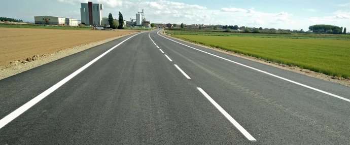 Acaben les obres de la carretera entre Linyola i Bellcaire amb 4,3 milions d'inversió