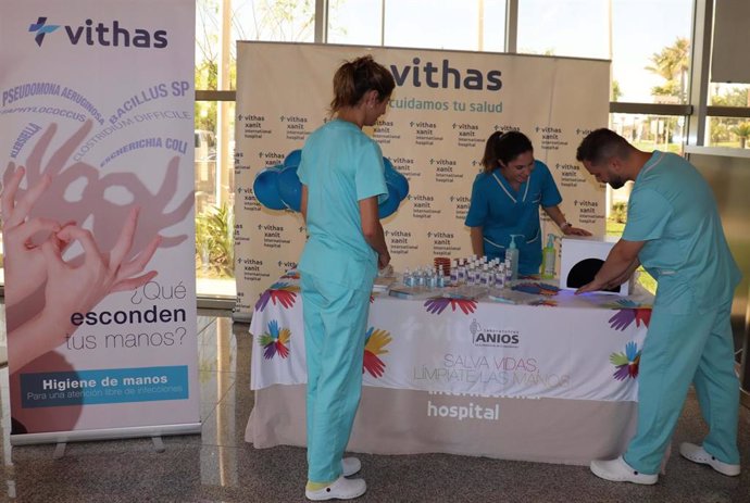 Málaga.- Vithas traslada a la población la importancia de la higiene de manos para evitar infecciones