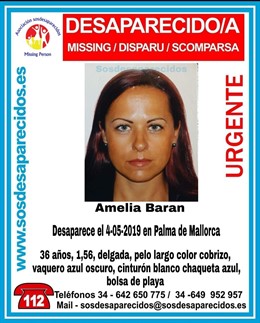 Successos.- Cerquen una jove de 36 anys desapareguda a Palma aquest dissabte
