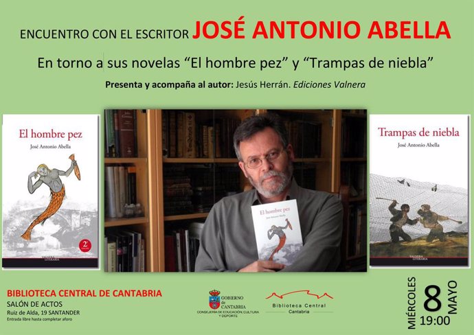 La Biblioteca Central acoge un encuentro con el escritor José Antonio Abella