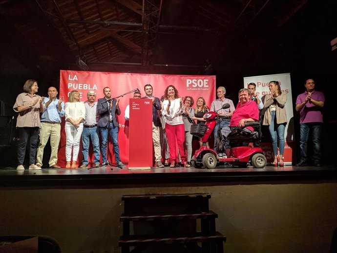 Sevilla.- 26M.- El candidato socialista de La Puebla de Cazalla promete priorizar el empleo "de calidad y sostenible"