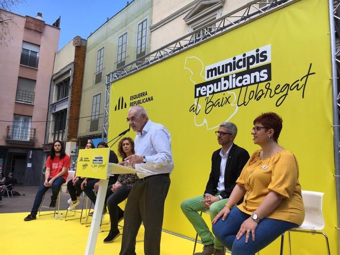 26M.- Maragall (ERC) diu que est canviant la inrcia de vot: "Pedro, no ens aneu a parar"
