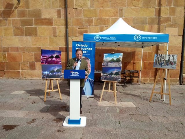 26M.- Oviedo.- Canteli (PP) Quiere Una Iluminación Ornamental Para El Antiguo Con Tecnología LED