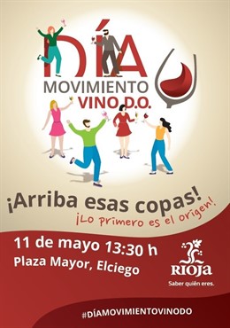 La tercera edición del Día Movimiento Vino D.O se  celebrará este próximo sábado en Elciego