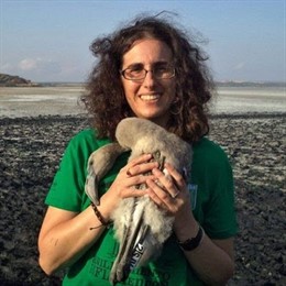 La investigadora novel española Lucrecia Souviron, ganadora del Premio Embajador BioOne