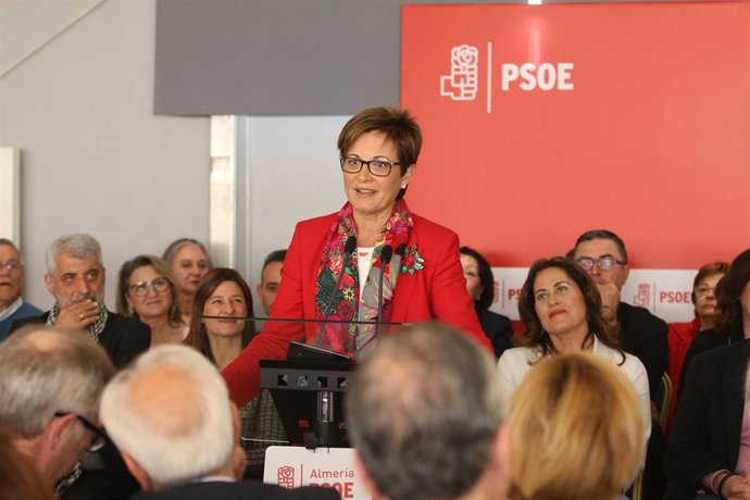 Acto de presentación de la candidatura del PSOE a la Alcaldía de Almería