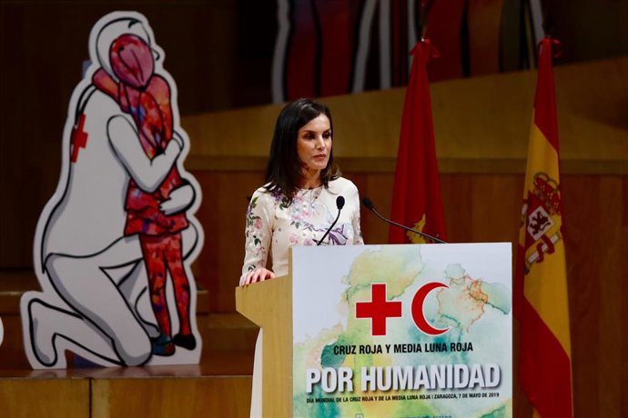 Acto conmemorativo del Día Mundial de la Cruz Roja y de la Media Luna Roja en el Palacio de Congresos de Zaragoza