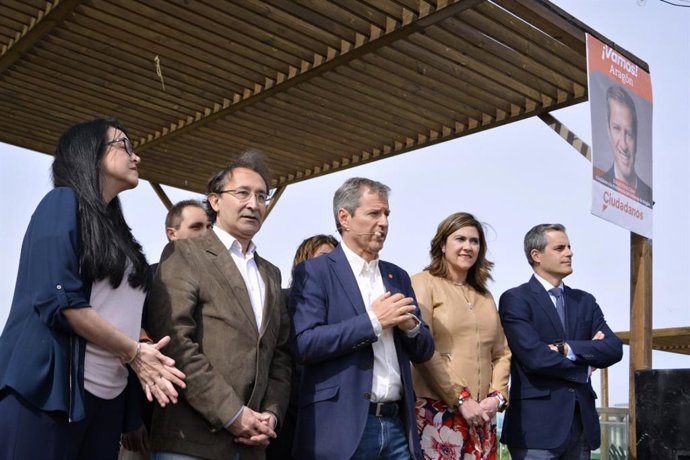 26M.- Pérez Afirma Que Cs Ofrece Un Proyecto De Integración Que Va A Gobernar Aragón Desde La Sensatez Y El Diálogo