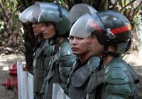 La Guardia Nacional Bolivariana se despliega en torno al Parlamento venezolano