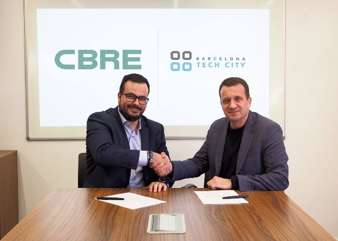CBRE i Barcelona Tech City signen un acord per promoure la innovació immobiliria