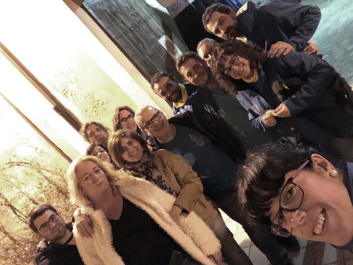 La Colla de Geganters y Grallers des Castell participa en 'Sa Nit de sa Bubota' de Santa María del Camí