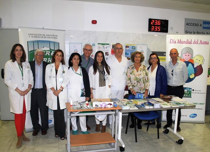 Granada.- El Hospital San Cecilio organiza actividades de concienciación con motivo del Día Mundial del Asma