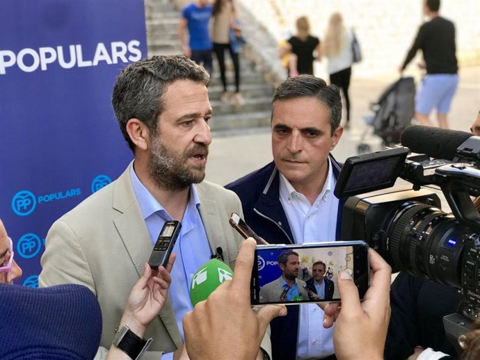 De Olano (PP) señala en Ibiza que "no se puede contar con Sánchez para mejorar"