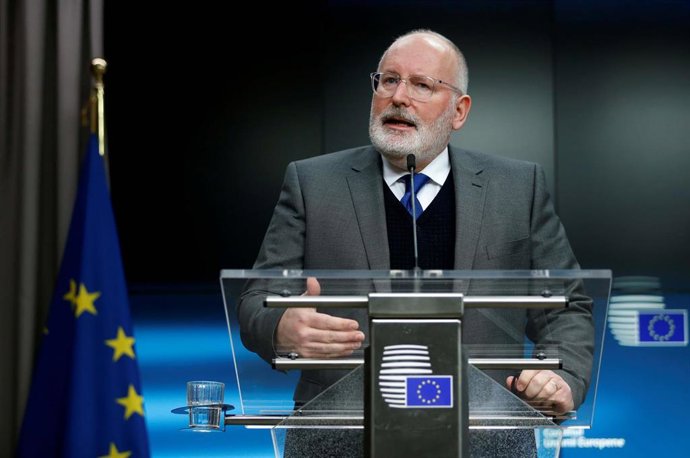 El vicepresidente primero de la Comisión Europea y responsable de Estado de Dere