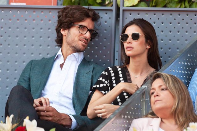 Feliciano y Sandra Gago presumen de su amor en el Mutua Madrid Open