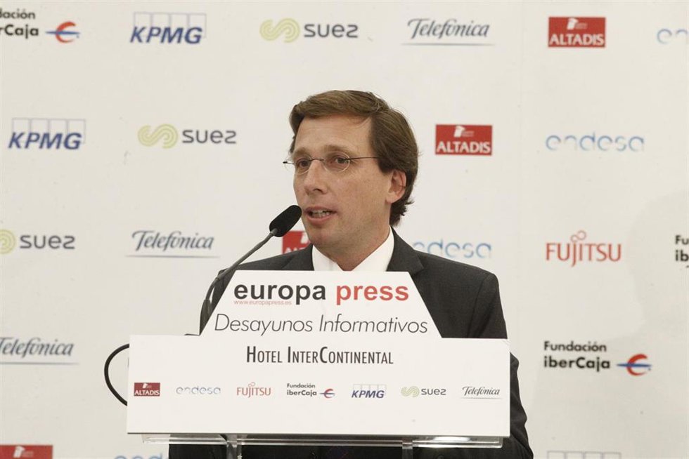 José Luis Martínez-Almeida protagoniza el Desayuno Informativo de Europa Press