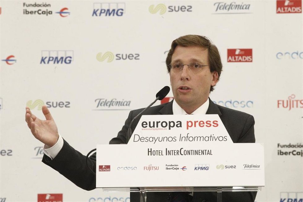 José Luis Martínez-Almeida protagoniza el Desayuno Informativo de Europa Press