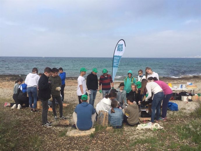Más de 2.000 voluntarios participan en medio centenar de batidas para limpiar las costas de Palma