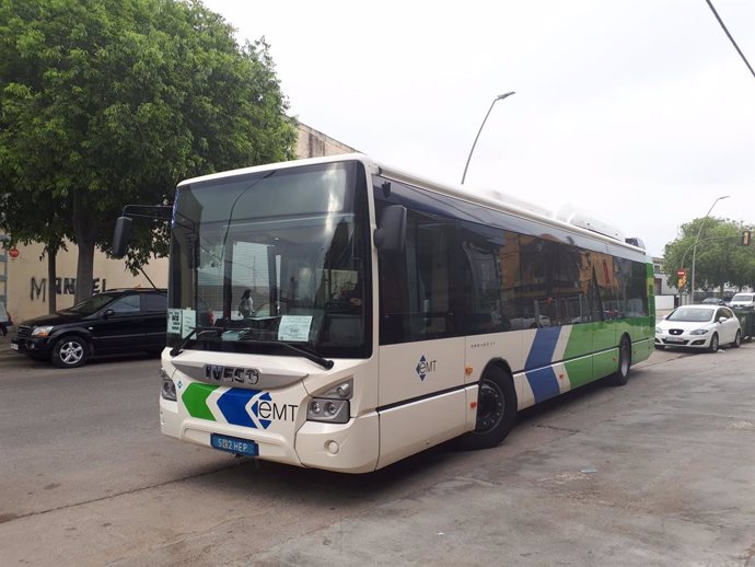 Arriba a Palma el primer dels autobusos de la nova flota de l'EMT