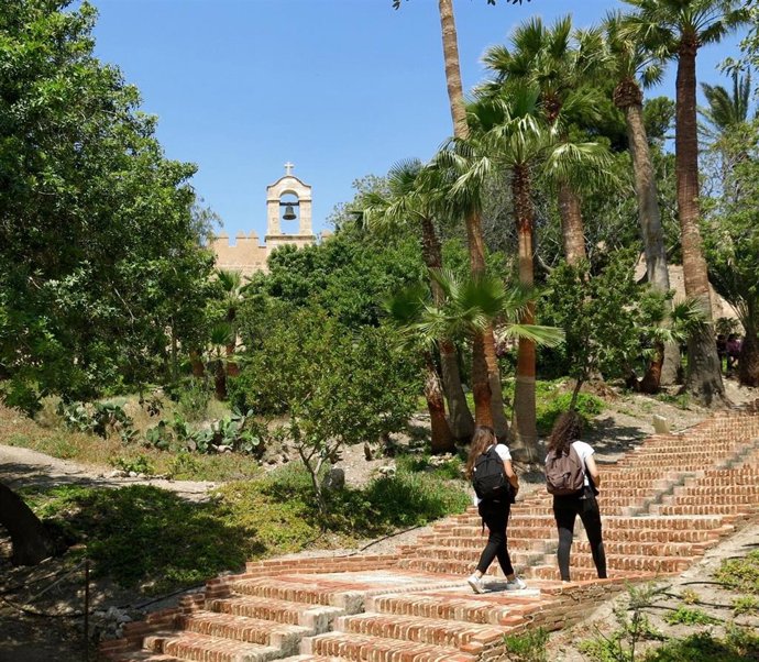 Uno de los recintos del conjunto monumental de la Alcazaba