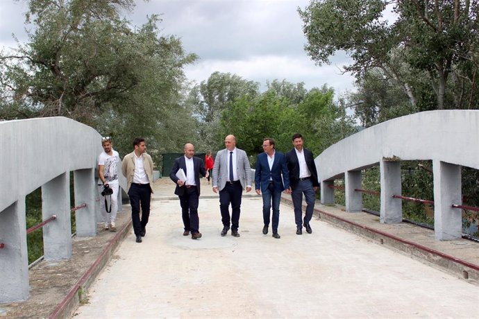 CórdobaÚnica.- Diputación interviene en obras de conservación y mantenimiento del Puente de los Remedios de Villafranca