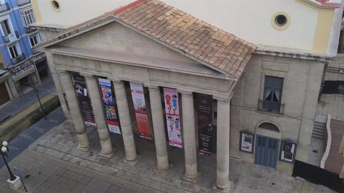 Alicante.- Sucesos.- Detenido por segunda vez por volver a picar la fachada del Teatro Principal