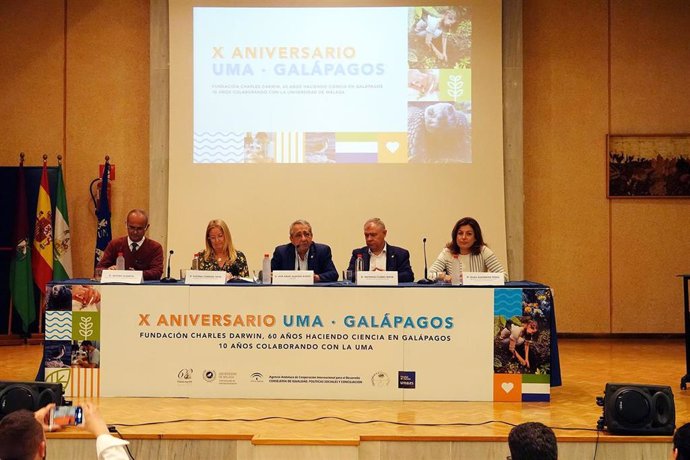 Málaga.- La UMA y la Fundación Darwin para las Islas Galápagos celebran una década de colaboración