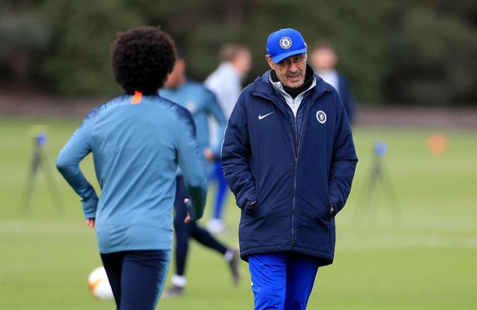 UEFA Europa League - FC Chelsea training session