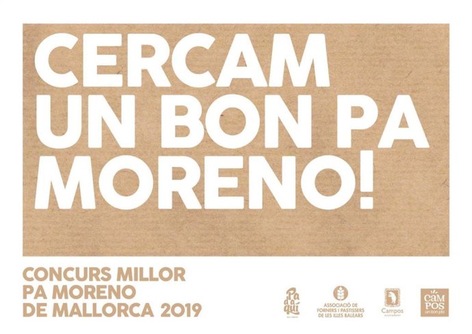 Más de 20 panaderos mallorquines participan este sábado en el concurso 'Cercam un bon pa moreno' en Campos