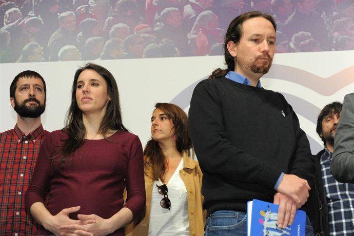Elecciones generales 28A 2019. Seguimiento de resultados de Unidas Podemos en el Teatro Goya 