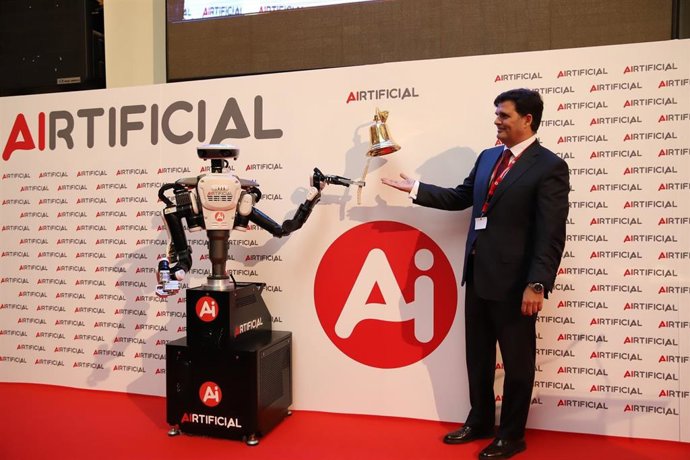 Toque de campana salida a Bolsa de Airtificial