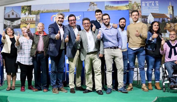 Huelva.-26M.- Juan Manuel Porras, candidato del PP en Beas, se compromete a dar "estabilidad" al ayuntamiento
