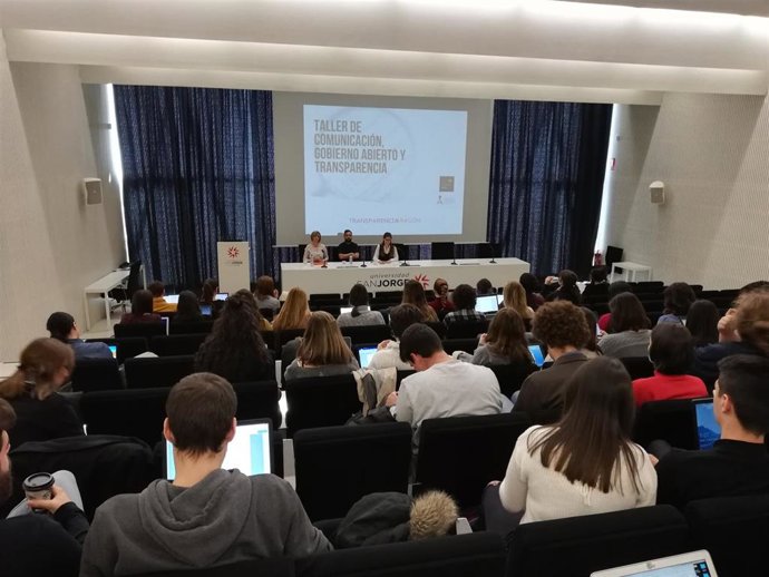 La USJ acoge la primera actividad de la Semana del Gobierno Abierto organizada por el Gobierno aragonés