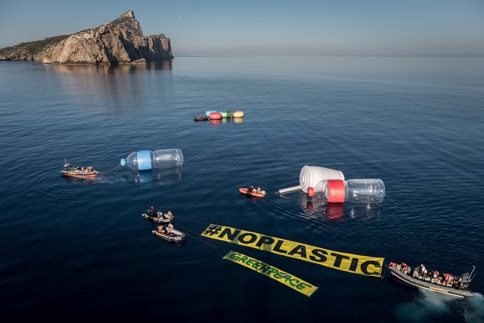 Greenpeace considera que los avances de Palma en la eliminación de plásticos "son visibles pero no suficientes"