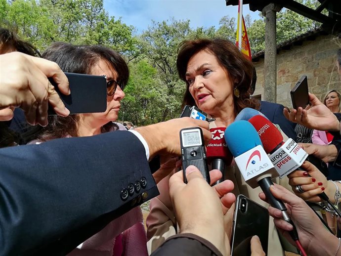 Calvo confía en la recuperación de Rubalcaba para poder tenerlo "como siempre está"